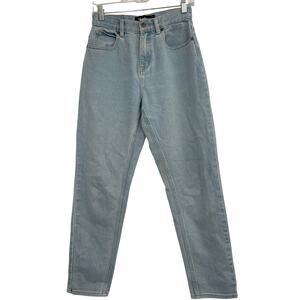Afends jeans tapered baggy light blue size 4